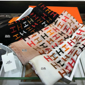 エルメス HERMES  AN-WJHE19025 2019年最新入荷 マフラー ショール ストール カシミヤ