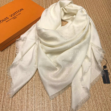 ルイヴィトン LOUISVUITTON  AN-WJLV19035 2019年最新入荷 マフラー ショール ストール シルク