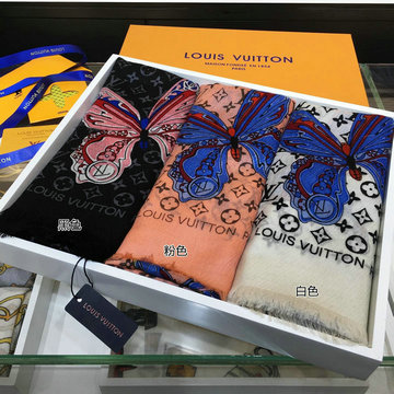 商品名称：ルイヴィトン LOUISVUITTON  AN-WJLV19031  2019年最新入荷 マフラー ショール ストール カシミヤ