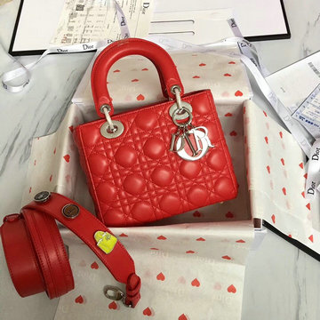 クリスチャンディオール CHRISTIAN DIOR  JS-CD00859YR 2019年最新入荷 My Lady Lucky bag ハンドバッグ ショルダーバッグ ラムスキン