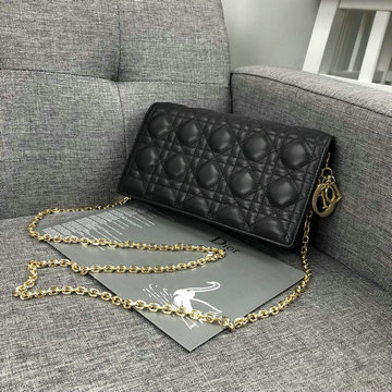 クリスチャンディオール CHRISTIAN DIOR  JS-CD92843 2019年最新入荷 Lady Dior クラッチバッグ チェーンウォレット 斜め掛け ショルダーバッグ レディースかばん