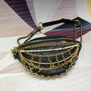 商品名称：シャネル CHANEL  JS-CH0775K 2019年最新入荷 ウエストバッグ ベルトバッグ ボディバッグ ラムスキン