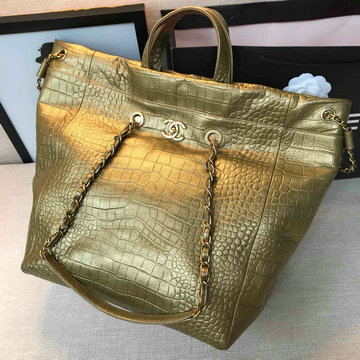商品名称：シャネル CHANEL JS-CH0801J 2019年最新入荷 ラージ ショッピングバッグ ハンドバッグ トートバッグ クロコダイル