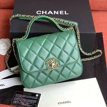 商品名称：シャネル CHANEL  JS-CH0970G 2019年最新入荷 トップハンドル フラップバッグ 斜め掛け ショルダーバッグ ラムスキン レディースかばん