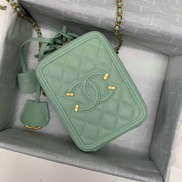 シャネル CHANEL JS-CH0988CL  2019年最新入荷 ヴァニティー ケース 斜め掛け ショルダーバッグ ラムスキン 化粧かばん