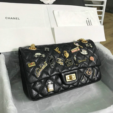 シャネル CHANEL  JS-CH37586WZ 2019年最新入荷 2.55 ハンドバッグ 斜めがけ ショルダーバッグ カーフスキン レディース