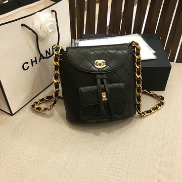 シャネル CHANEL JS-CH57808  2019年最新入荷 フラップバッグ バックパック リュック レディースかばん リュックサック ラムスキン