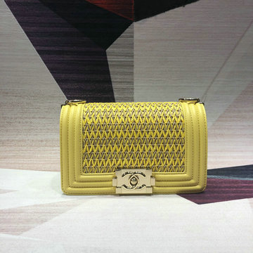 シャネル CHANEL  JS-CH67085BYL 2019年最新入荷 BOY スモール ハンドバッグ 斜め掛け ショルダーバッグ