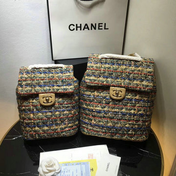 シャネル CHANEL  JS-CH69964RX 2019年最新入荷 バックパック リュックサック レディースかばん ツイード リュック