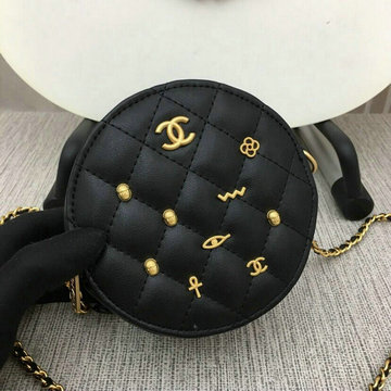 シャネルCHANEL JS-CH67126BK　2018年最新作 イヴニング バッグ 斜め掛け ショルダーバッグ レディースかばん 黒