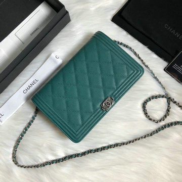 商品名称：シャネル CHANEL  JS-CH80287QYG 2019年最新入荷 クラシック チェーン ウォレット キャバスキン 斜め掛けショルダーバッグ