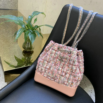 シャネル CHANEL JS-CH94485RF 2019年最新入荷 バケットバッグ 斜め掛け ショルダーバッグ ツイード レディース