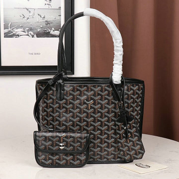 商品名称：ゴヤール GOYARD BX-GY2320BK  2019年最新入荷 サンルイジュニア トートバッグ ハンドバッグ ミニサイズ コーティングキャンバス レザー