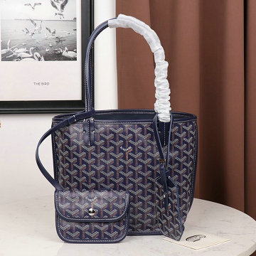 商品名称：ゴヤール GOYARD  BX-GY2320BL 2019年最新入荷 サンルイジュニア トートバッグ ハンドバッグ ミニサイズ コーティングキャンバス レザー