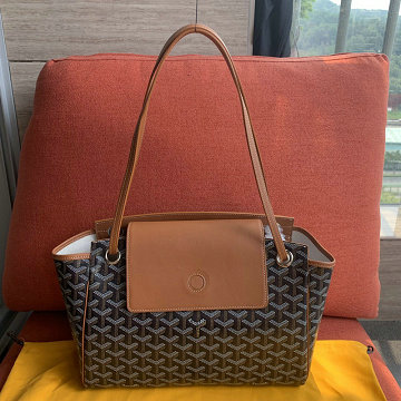 商品名称：ゴヤール GOYARD  BX-GY6685KT 2019年最新入荷 ROUETTE ルエット トートバッグ ハンドバッグ レディースかばん コーティングキャンバス レザー