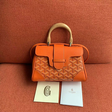 ゴヤール GOYARD  BX-GY8005CS 2019年新色入荷 サイゴン トートバッグ ウッドハンドルバッグ 2way ショルダーバッグ コーティングキャンバス レザー