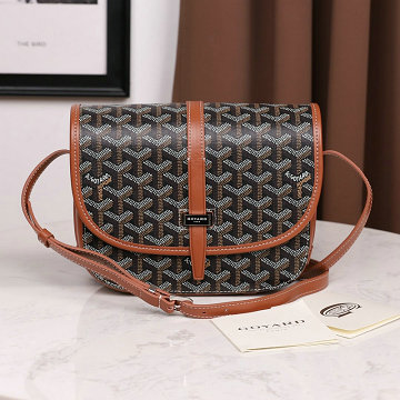 ゴヤール GOYARD BX-GY8983KT  2019年新色入荷 ベルヴェデール バッグ 斜め掛け ショルダーバッグ コーティングキャンバス レザー
