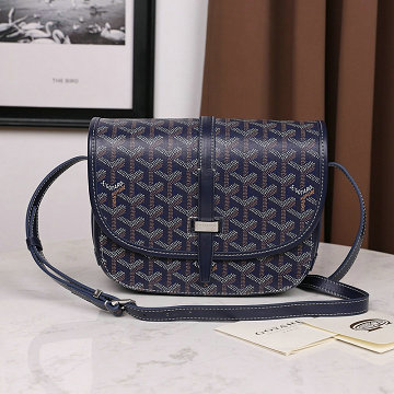 商品名称：ゴヤール GOYARD  BX-GY8983BL 2019年新色入荷 ベルヴェデール バッグ 斜め掛け ショルダーバッグ コーティングキャンバス レザー