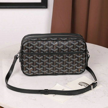 商品名称：ゴヤール GOYARD  BX-GY20172BK 2019年新色入荷 カップヴェール バッグ 斜め掛け ショルダーバッグ コーティングキャンバス レザー