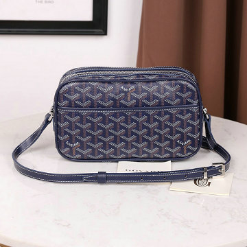 商品名称：ゴヤール GOYARD  BX-GY20172BL 2019年新色入荷 カップヴェール バッグ 斜め掛け ショルダーバッグ コーティングキャンバス レザー