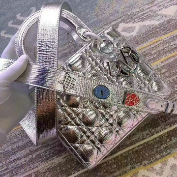 クリスチャンディオール CHRISTIAN DIOR  99-CDB19011不 2019年最新入荷 My Lady Dior Lucky bag ハンドバッグ 2way ショルダーバッグ ラムスキン