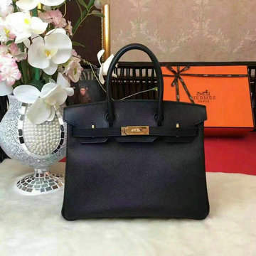 エルメス HERMES  050-HBK30SQK 2019年最新入荷 バーキンバッグ トートバッグ ハンドバッグ ヴォーエプソン 黒