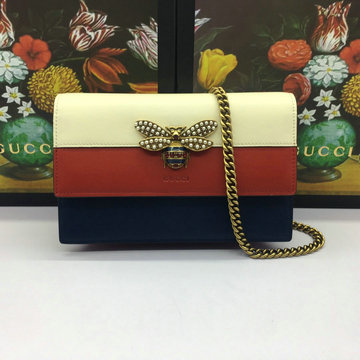 グッチ GUCCI  057-GG476079L 2019年最新入荷 ショルダーバッグ レディースかばん クイーン マーガレット レザー ミニバッグ