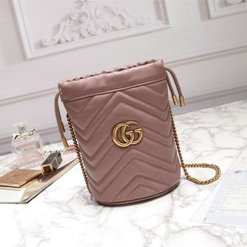 商品名称：グッチ GUCCI  057-GG575163F 2019年最新入荷 GGマーモント ミニ バケットバッグ 斜め掛け ショルダーバッグ クロスボディバッグ