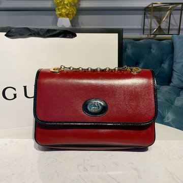 グッチ GUCCI  057-GG576421 2019年最新入荷 スモール 斜め掛け ショルダーバッグ レザー レディースかばん