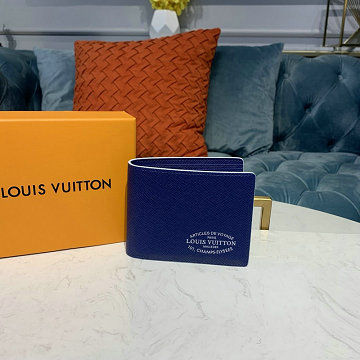 商品名称：ルイヴィトン LOUISVUITTON  057-M30383 2019年最新入荷 ポルトフォイユ ミュルティプル ショートウォレット 二つ折り短財布 タイガレザー