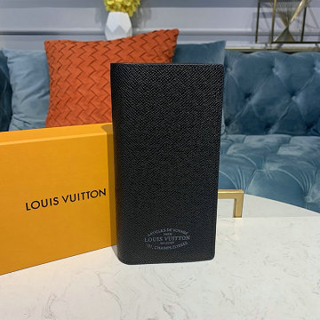 商品名称：ルイヴィトン LOUISVUITTON  057-M30385 2019年最新入荷 ポルトフォイユ ブラザNM ロングウォレット 二つ折り長財布 タイガレザー 黒