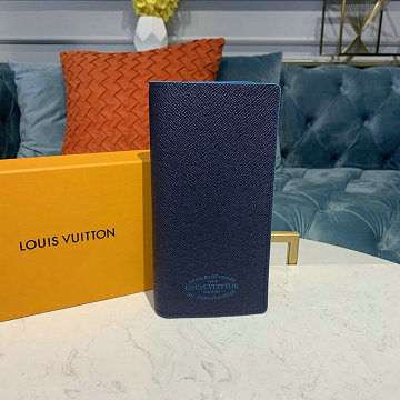 商品名称：ルイヴィトン LOUISVUITTON  057-M30387 2019年最新入荷 ポルトフォイユ ブラザNM ロングウォレット 二つ折り長財布 タイガレザー 黒