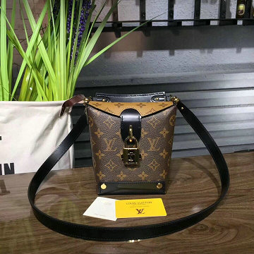 ルイヴィトン LOUISVUITTON  057-M43518 2019年最新入荷 弁当ボックス 弁当箱 バケットバッグ ショルダーバッグ モノグラムキャンパス