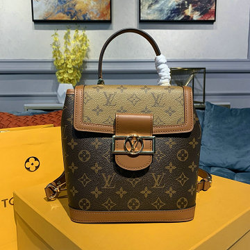 商品名称：ルイヴィトン LOUISVUITTON  057-M44827 2019年最新入荷 ドーフィーヌ バックパック 2way ハンドバッグ リュック レディース リュックサック モノグラムキャンパス
