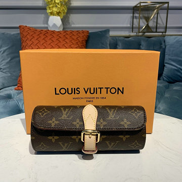 商品名称：ルイヴィトン LOUISVUITTON  057-M47530 2019年最新入荷 エテュイ 3 モントル ウォッチケース 腕時計 収納箱 時計収納袋 モノグラムキャンパス
