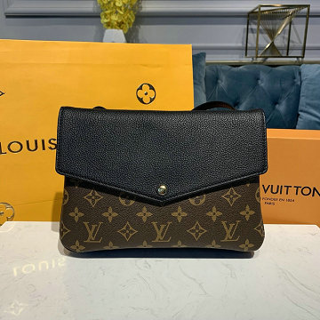 商品名称：ルイヴィトン LOUISVUITTON  057-M50184 2019年最新入荷 Twinset 斜め掛け ショルダーバッグ フラップバッグ モノグラムキャンパス