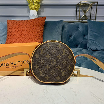 ルイヴィトン 057-M45149  LOUISVUITTON 2019年最新入荷 ボワット シャポー スープル ラウンドバッグ 斜め掛け ショルダーバッグ モノグラムキャンパス