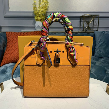 ルイヴィトン LOUISVUITTON  057-M55348 2019年最新入荷 シティ スティーマー PM トップハンドルバッグ 2way ショルダーバッグ レディースかばん グレインカーフレザー