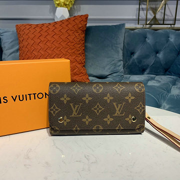 商品名称：ルイヴィトン LOUISVUITTON  057-M58080L 2019年最新入荷 手持ちかばん ストラップ付き ウォレット モノグラムキャンバス
