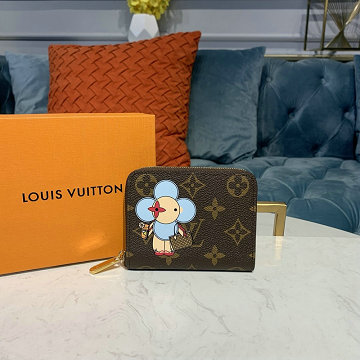 商品名称：ルイヴィトン LOUISVUITTON 057-M60067R  2019年最新入荷 ジッピーコインケース 小銭入れ ファスナー短財布 モノグラムキャンパス