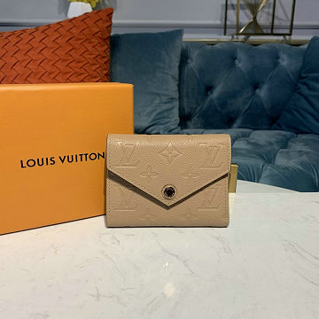 商品名称：ルイヴィトン LOUISVUITTON  057-M62305 2019年最新入荷 ポルトフォイユ ゾエ 三つ折り短財布 ショートウォレット モノグラムアンプラント レザー