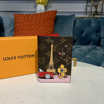 ルイヴィトン LOUISVUITTON 2019年最新入荷 クーヴェルテュール パスポール NM パスポートケース カードケース モノグラムキャンパス
