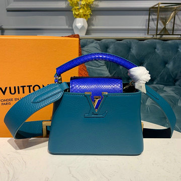 ルイヴィトン LOUISVUITTON  057-M94647L 2019年最新入荷 カプシーヌ MINI ハンドバッグ 2way ショルダーバッグ レディースかばん トリヨンレザー