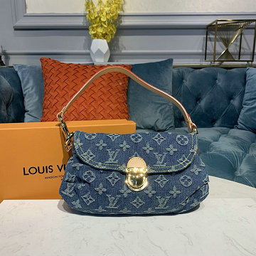 ルイヴィトン LOUISVUITTON  057-M95050 2019年最新入荷 ハンドバッグ ショルダーバッグ モノグラムデニム ブルー