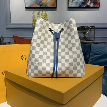 商品名称：ルイヴィトン LOUISVUITTON  057-N40153 2019年最新入荷 ネオノエ バケットバッグ ショルダーバッグ トートバッグ ダミエアズールキャンパス