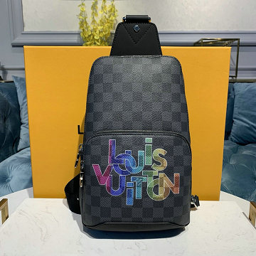 ルイヴィトン LOUISVUITTON  057-N41719Z 2019年最新入荷 アヴェニュー スリングバッグ ボディバッグ チェストバッグ ダミエグラフィットキャンパス