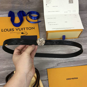 ルイヴィトン LOUISVUITTON  057-M0052 2019年最新入荷 サンチュール LV サークル 20mm ベルト リバーシブル レディース用 レザー モノグラムキャンパス