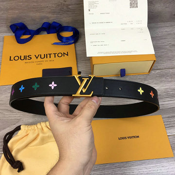ルイヴィトン LOUISVUITTON  057-M0078 2019年最新入荷 サンチュール LV サークル 35mm ベルト レディース用 レザー