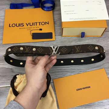 商品名称：ルイヴィトン LOUISVUITTON  057-M0110 2019年最新入荷 サンチュール LV サークル 30mm ベルト レディース用 レザー