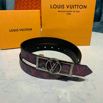 ルイヴィトン LOUISVUITTON  057-MP139U 2019年最新入荷 サンチュール ドーフィーヌ 25mm リバーシブル ベルト レディース用 レザー